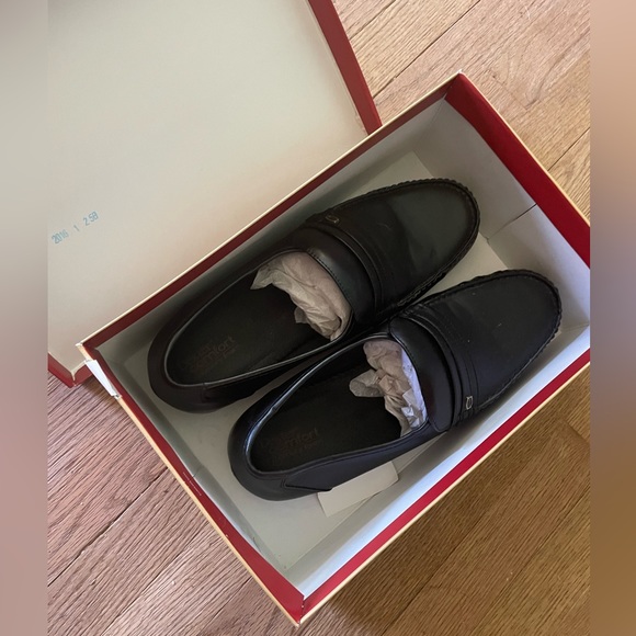 Dexter Comfort WW Faxon Men's Black Loafer Size 13W Wide Width with box - Picture 2 of 8